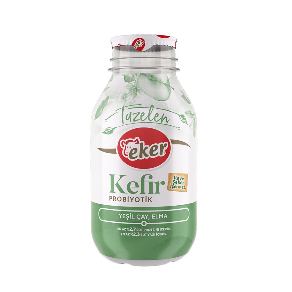 EKER KEFİR  YEŞİLÇAY-ELMA    290 ML